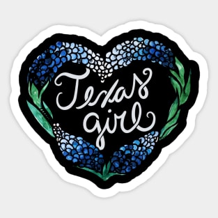 Texas Girl Sticker